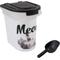Show in main carousel: Paw Prints Meow Kitty Pet Food Storage Container, 10-lb slide 2 of 5