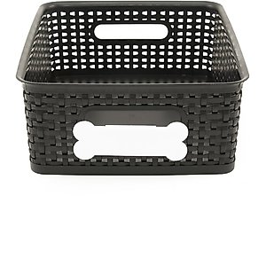 Paw Prints Pet Supply Bin, Medium