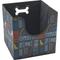 Show in main carousel: Paw Prints Word Design Collapsible Pet Storage Bin slide 1 of 5