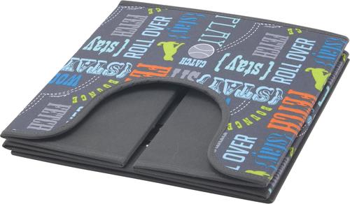 Show full view: Paw Prints Word Design Collapsible Pet Storage Bin slide 2 of 5