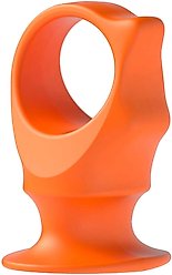 Paw Ready BrushMate Biteblock Dog Teeth Cleaning Aid, Orange, Medium