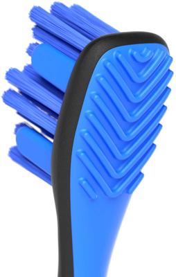 Show full view: Paw Ready BrushMate Premium Toothbrush with Biteblock Dog Teeth Cleaning Aid, Blue, Medium slide 3 of 12
