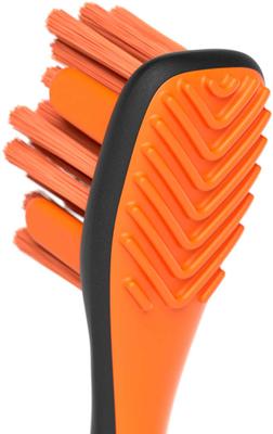 Show full view: Paw Ready BrushMate Premium Toothbrush with Biteblock Dog Teeth Cleaning Aid, Orange, Medium slide 4 of 12