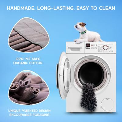 Show full view: PAW5 Wooly Snuffle Dog Feeding Mat slide 5 of 11