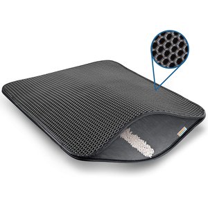 PAWBEE Cat Litter Mat, 30 x 24-in