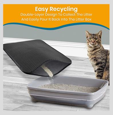 Show full view: PAWBEE Cat Litter Mat, 30 x 24-in slide 4 of 10