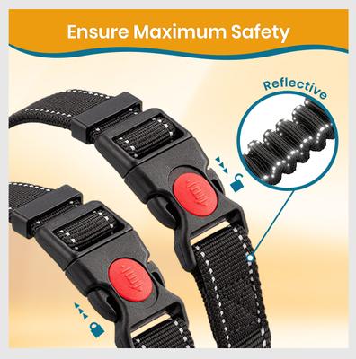 Show full view: PAWBEE Headrest Dog Seat Belt, Black, 2 count slide 4 of 11