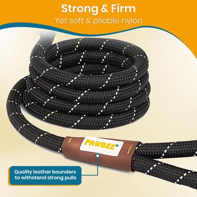 Show full view: PAWBEE Slip Rope Training Dog Leash, 6-ft long, 1/2-in wide slide 3 of 10
