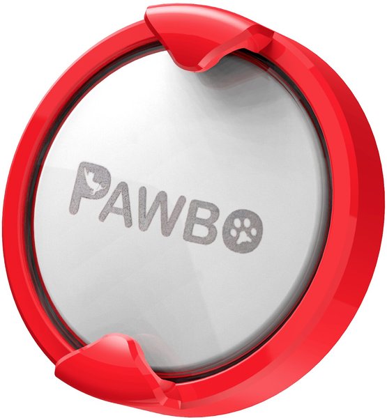 Pawbo iPuppy Go Dog & Cat Activity Tracker, Red
