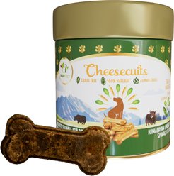 Pawfect All Natural Cheese Biscuits with Grain-Free Carrot, Spinach & Eggs Crunchy Dog Training Treats, 3.53-oz tin slide 1 of 8