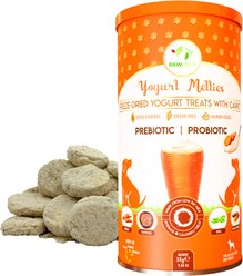 Pawfect All Natural Grain-free Yogurt with Carrot Prebiotic Probiotic Freeze-dried Dog Treat, 1.34-oz canister