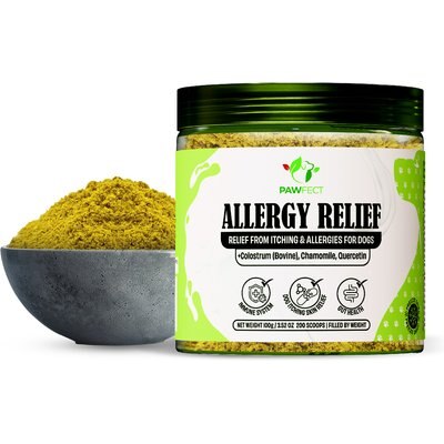Pawfect Pawfect Allergy Relief Food Topper Supplement for Dogs, 100-g