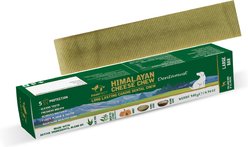 Pawfect Dentamust Himalayan Cheese Chews Large All Natural High-Protein Grain-Free with Aloe Vera Green Tea Extract Honey Fennel & Sesame Seeds Dental Dog Treats, 4.94-oz