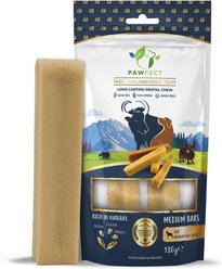 Pawfect Himalayan Cheese Chews Medium All Natural High-Protein Grain-Free Dental Dog Treats, 4.59-oz