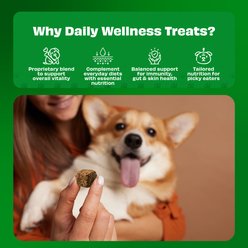 Pawfect Nature's Feast All Natural Grain-Free Chicken with Asian Greens Freeze-Dried Dog Training Treats, 5.29-oz canister slide 2 of 8