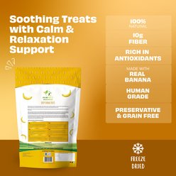 Pawfect Nature's Munch All Natural Grain-Free Real Banana Freeze-Dried Single Ingredient Dog Training Treats, 1.94-oz bag slide 2 of 7