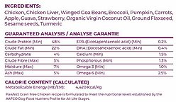 Pawfect Nature's Kitchen Freeze-Dried Food-Chicken Recipe Dog Treat slide 2 of 9