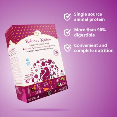 Show full view: Pawfect Nature's Kitchen Freeze-Dried Food-Chicken Recipe Dog Treat slide 7 of 11