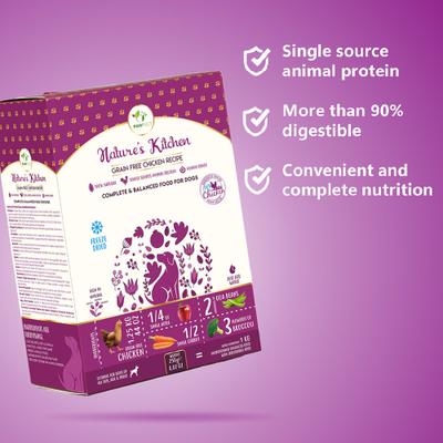 Show full view: Pawfect Nature's Kitchen Freeze-Dried Food-Chicken Recipe Dog Treat slide 7 of 9