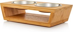 Pawfect Pets Premium Non-Skid Elevated Dog & Cat Bowl, 2.5-cup slide 1 of 9