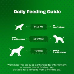 Pawfect Wild Vigor Gut Guard Bites All Natural Grain-Free Freeze-Dried Dog Digestive Supplement Chews, 60 count slide 2 of 9