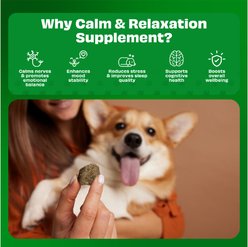 Pawfect Wild Vigor Zen Max Bites All Natural Grain-Free Freeze-Dried Dog Calming Supplement Chews, 60 chews canister slide 2 of 9
