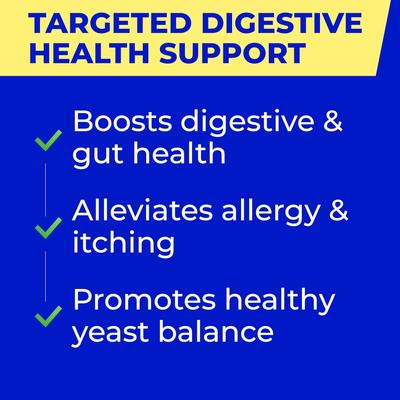 Show full view: PawfectChew Digestive Enzymes Prebiotics Fiber Chews Supplement for Dogs, 120 count slide 3 of 11