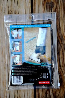 Show full view: PawFlex Equine BandaFlex Disposable Horse Bandages, 10 count, Large slide 3 of 9