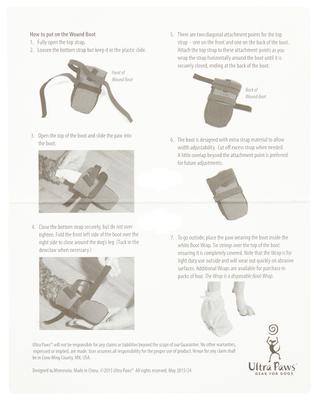 Show full view: PawFlex MediMitt Disposable Bandage, 4 count, X-Large + Ultra Paws Wound Dog Boot, Large slide 7 of 9