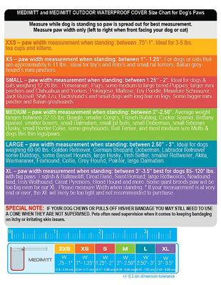 Show full view: PawFlex MediMitt Disposable Dog Bandage, 4 count, Medium slide 3 of 13