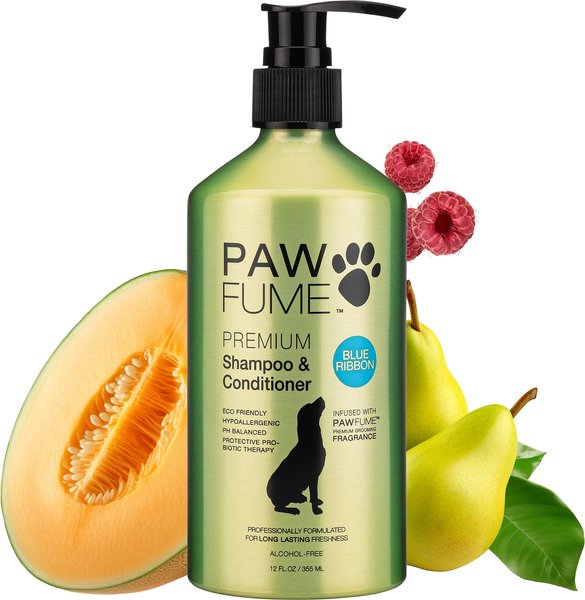 Show full view: Pawfume Premium Blue Ribbon Dog Shampoo & Conditioner Spray, 12-fl oz bottle slide 1 of 3