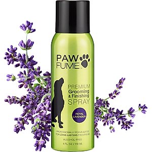Pawfume Premium Royal Lavender Grooming & Finishing Spray, 4-fl oz bottle