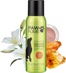 Pawfume Premium ShowDog Grooming & Finishing Dog Spray, 4-fl oz bottle
