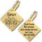 Show in main carousel: PawFurEver Diamond Personalized Dog ID Tag, Gold, Arizona slide 1 of 10