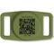 Show in main carousel: PawFurEver Dog & Cat AirTag Holder with QR Code, Green, 1 count slide 1 of 6