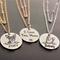 Show in main carousel: PawFurEver Personalized Dog Breed Memorial Necklace, Port Water Dog, Silver slide 3 of 8