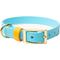 Show in main carousel: PawFurEver's Waterproof & Odorless Dog Collar, Blue & Orange, Small slide 1 of 11