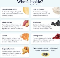 Pawfy Bone Broth & More Chicken Flavor Natural Dog Food Topper, 5.3-oz jar slide 2 of 6