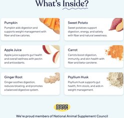 Pawfy Pumpkin Powder & More Natural Dog Food Topper, 8-oz slide 2 of 6