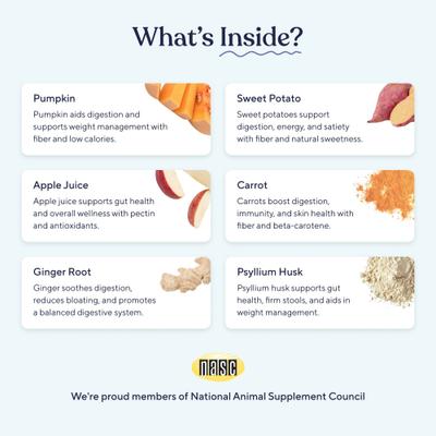 Show full view: Pawfy Pumpkin Powder & More Natural Dog Food Topper, 8-oz slide 4 of 7