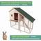 Show in main carousel: PawHut 2-Tier Wood Rabbit Hutch, 55-in slide 7 of 10
