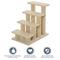 Show in main carousel: PawHut 24-in Cat Tree with Stairway, Light Brown slide 6 of 9
