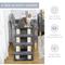 Show in main carousel: PawHut 24-in Sisal Cat Tree with Stairway, Gray slide 8 of 10