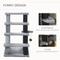 Show in main carousel: PawHut 25.3-in 4-Level Stair Ladder, with Hanging Play Ball & Steps for Bed Cat Tree, Light Grey slide 6 of 9