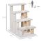 Show in main carousel: PawHut 25.3-in 4-Level Stair Ladder, with Hanging Play Ball & Steps for Bed Cat Tree, White slide 2 of 9