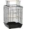 Show in main carousel: PawHut 28-in Steel with Open Play Top Bird Cage, Black slide 1 of 9