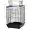 Show in main carousel: PawHut 28-in Steel with Open Play Top Bird Cage, Black slide 2 of 9