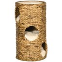 PawHut 29-in 3 Story Sisal Cat Tree, Brown