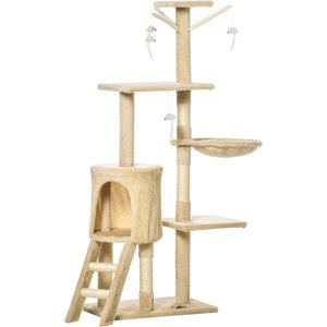 正規品販売！ 52.5-in YAHEETECH Cat Chewy.com - Green/Brown Tower, 額縁