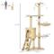 Show in main carousel: PawHut 53-in Sisal Cat Tree, Beige slide 4 of 10